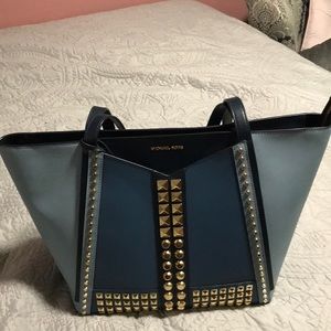 Large Michael Kors tote and matching wallet